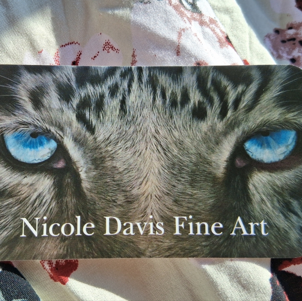 EXAMPLE OF WORK Blue Jean Jacket with Artistic Back - Picture 3 of 4